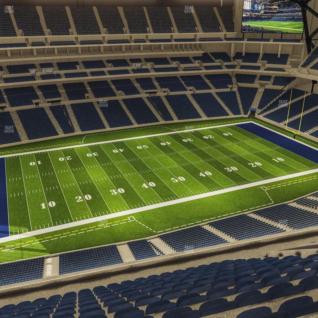 Lucas Oil Stadium - Section 616 Seat View
