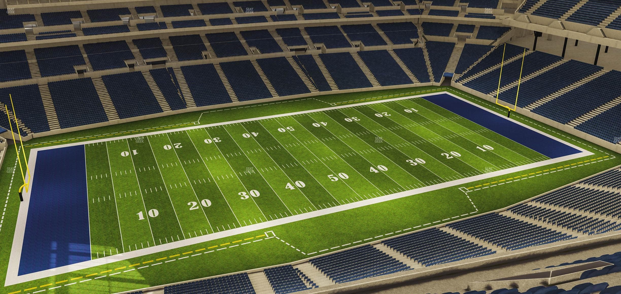 Lucas Oil Stadium - Section 616 Seat View