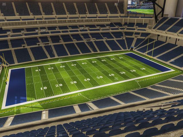 Lucas Oil Stadium - Section 616 Seat View