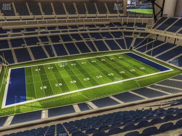 Lucas Oil Stadium - Section 616 Seat View