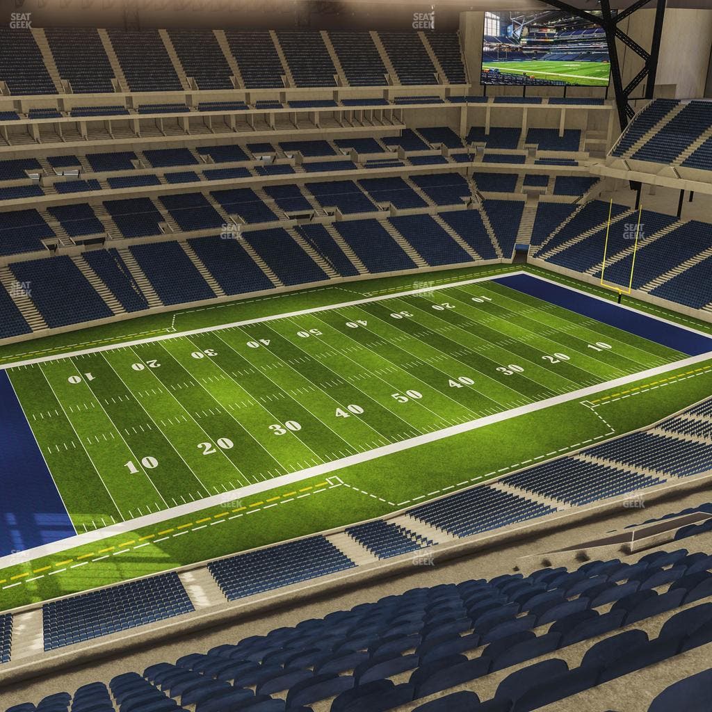 Lucas Oil Stadium - Section 617 Seat View
