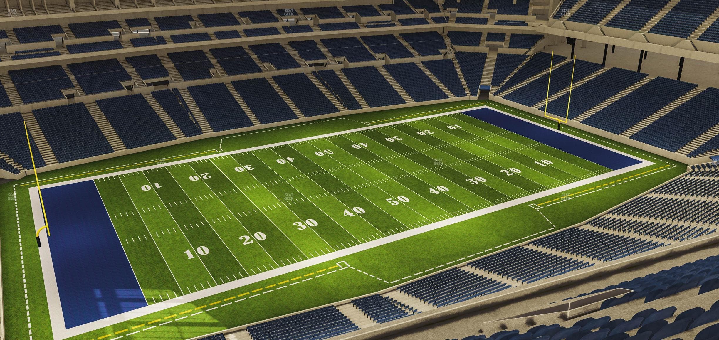 Lucas Oil Stadium - Section 617 Seat View
