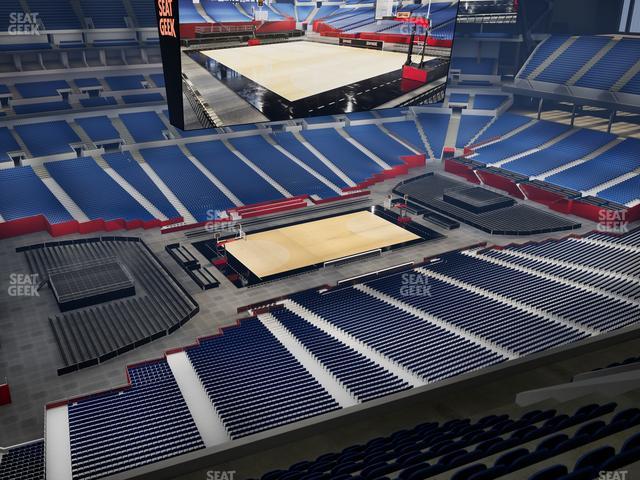 Lucas Oil Stadium - Section 617 Seat View