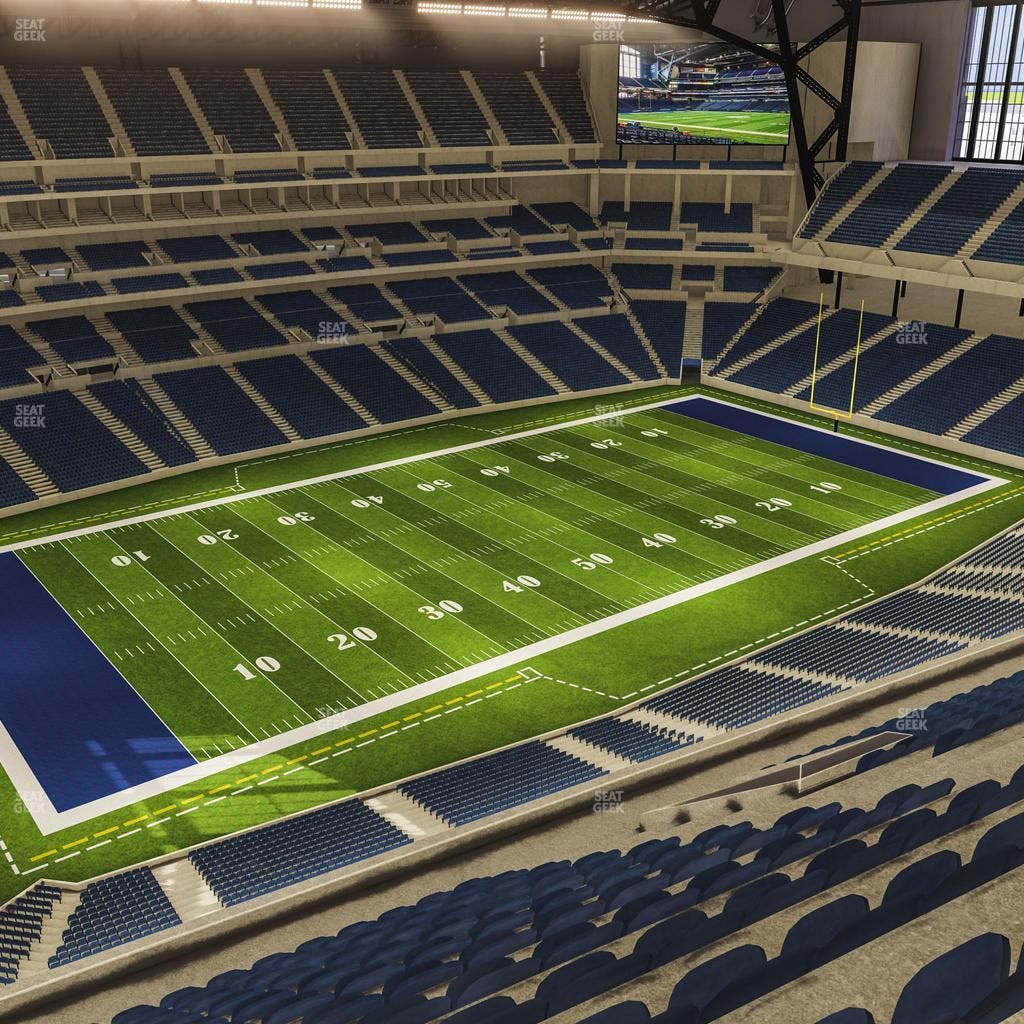 Lucas Oil Stadium - Section 618 Seat View