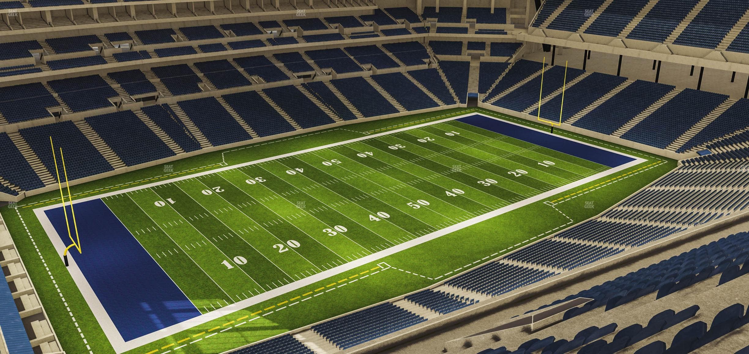 Lucas Oil Stadium - Section 618 Seat View