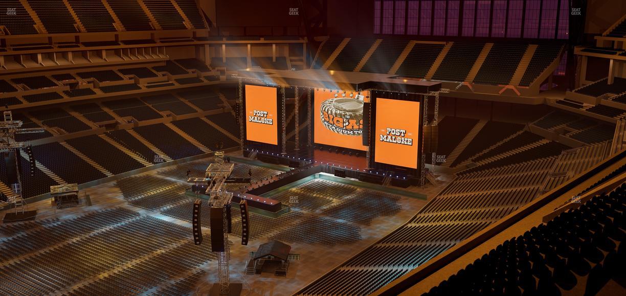 Lucas Oil Stadium - Section 619 Seat View