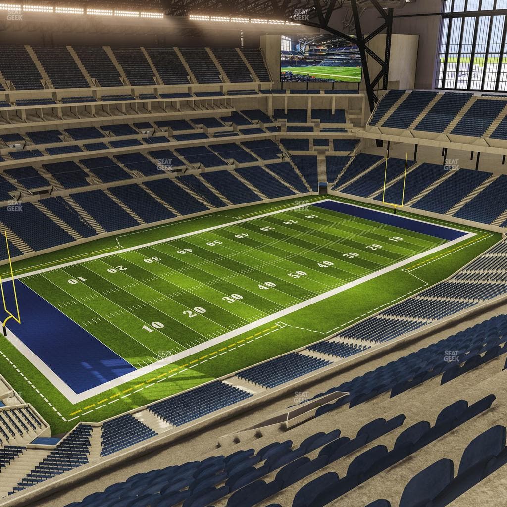 Lucas Oil Stadium - Section 619 Seat View
