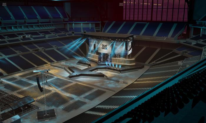 Lucas Oil Stadium - Section 619 Seat View