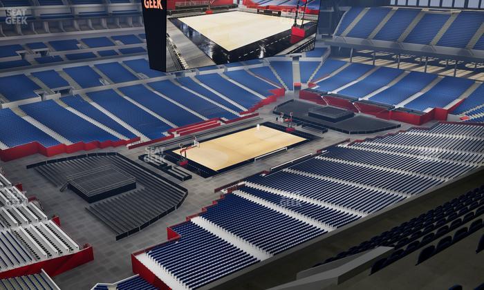 Lucas Oil Stadium - Section 619 Seat View