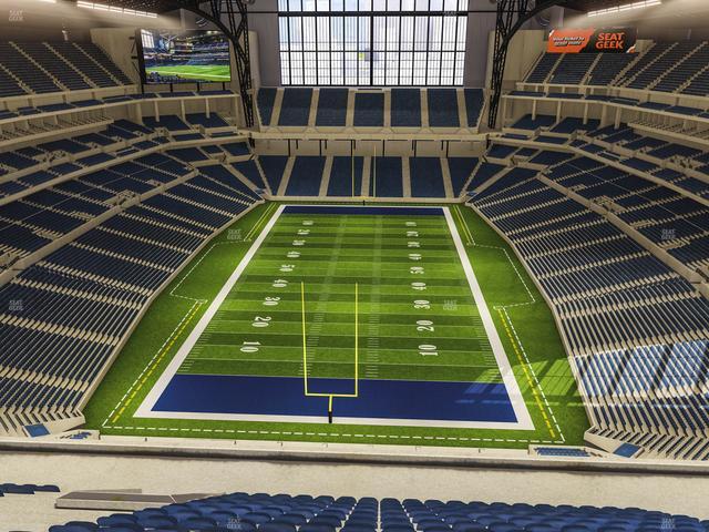 Lucas Oil Stadium - Section 626 Seat View