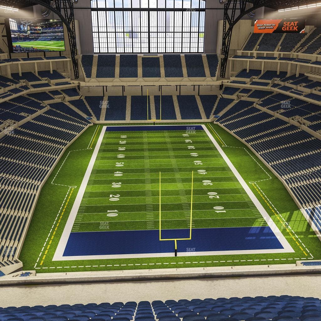 Lucas Oil Stadium - Section 627 Seat View