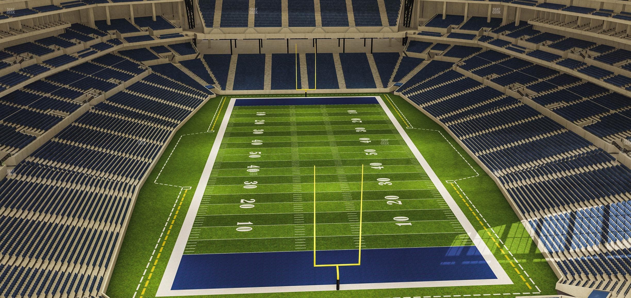 Lucas Oil Stadium - Section 627 Seat View