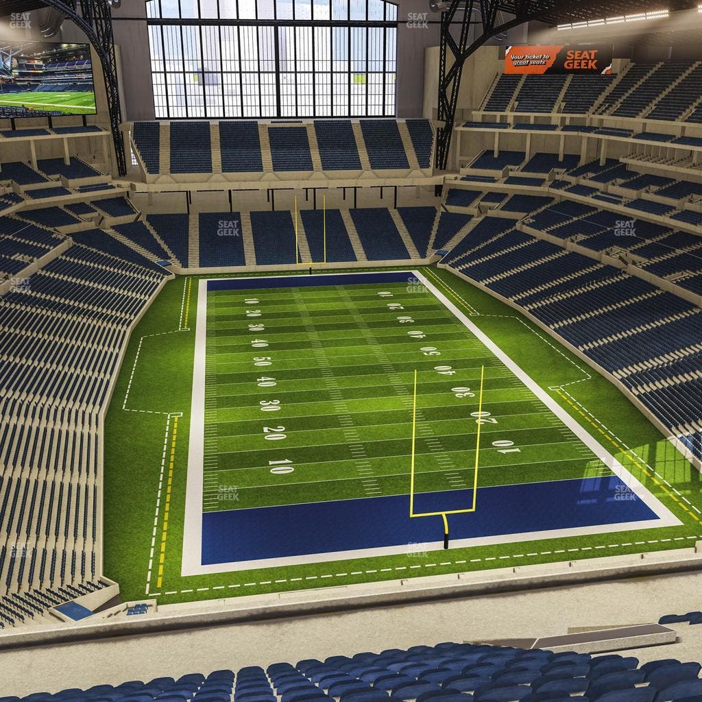 Lucas Oil Stadium - Section 628 Seat View