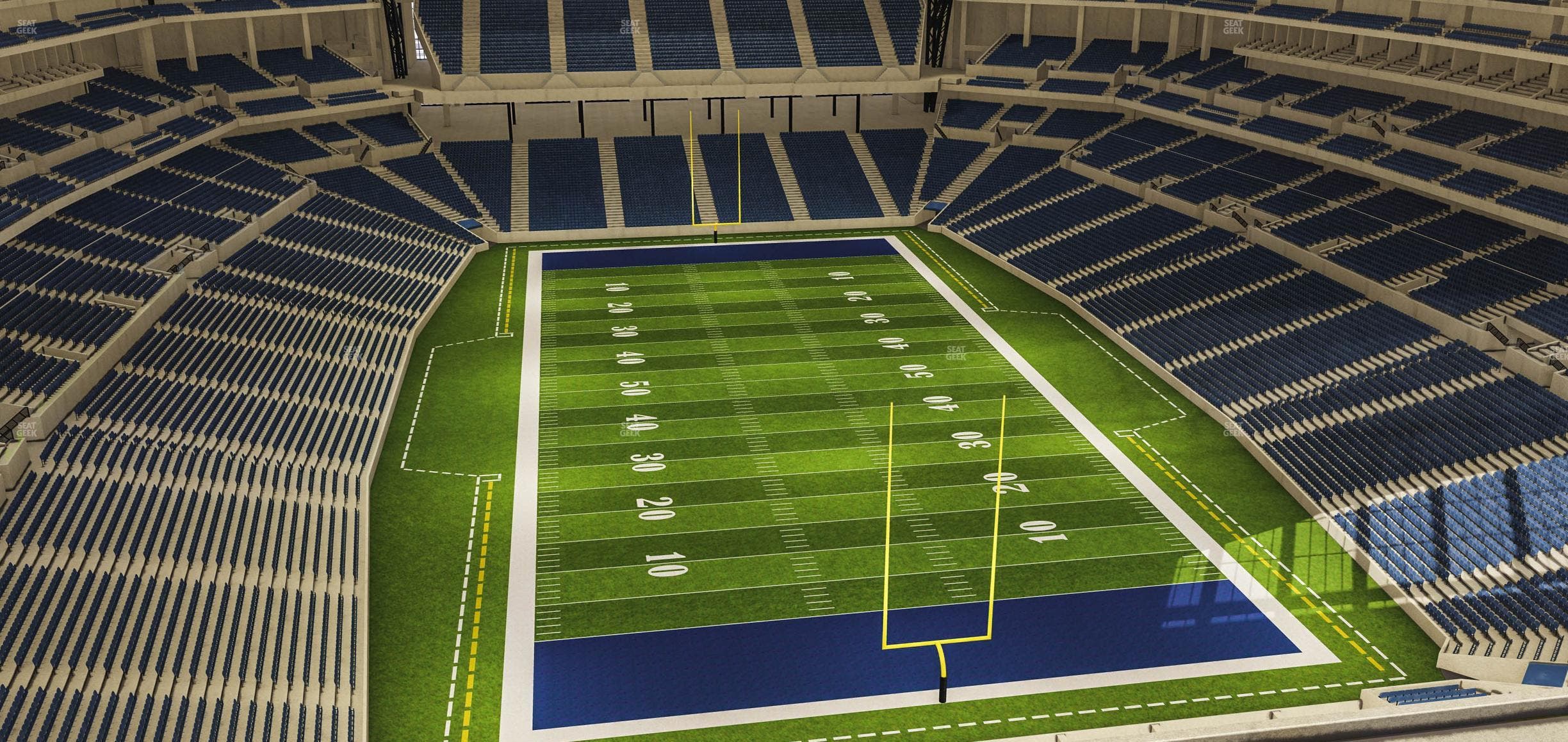 Lucas Oil Stadium - Section 628 Seat View