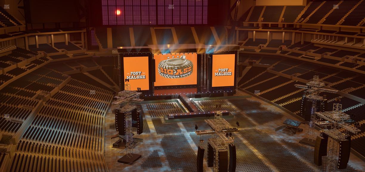 Lucas Oil Stadium - Section 629 Seat View