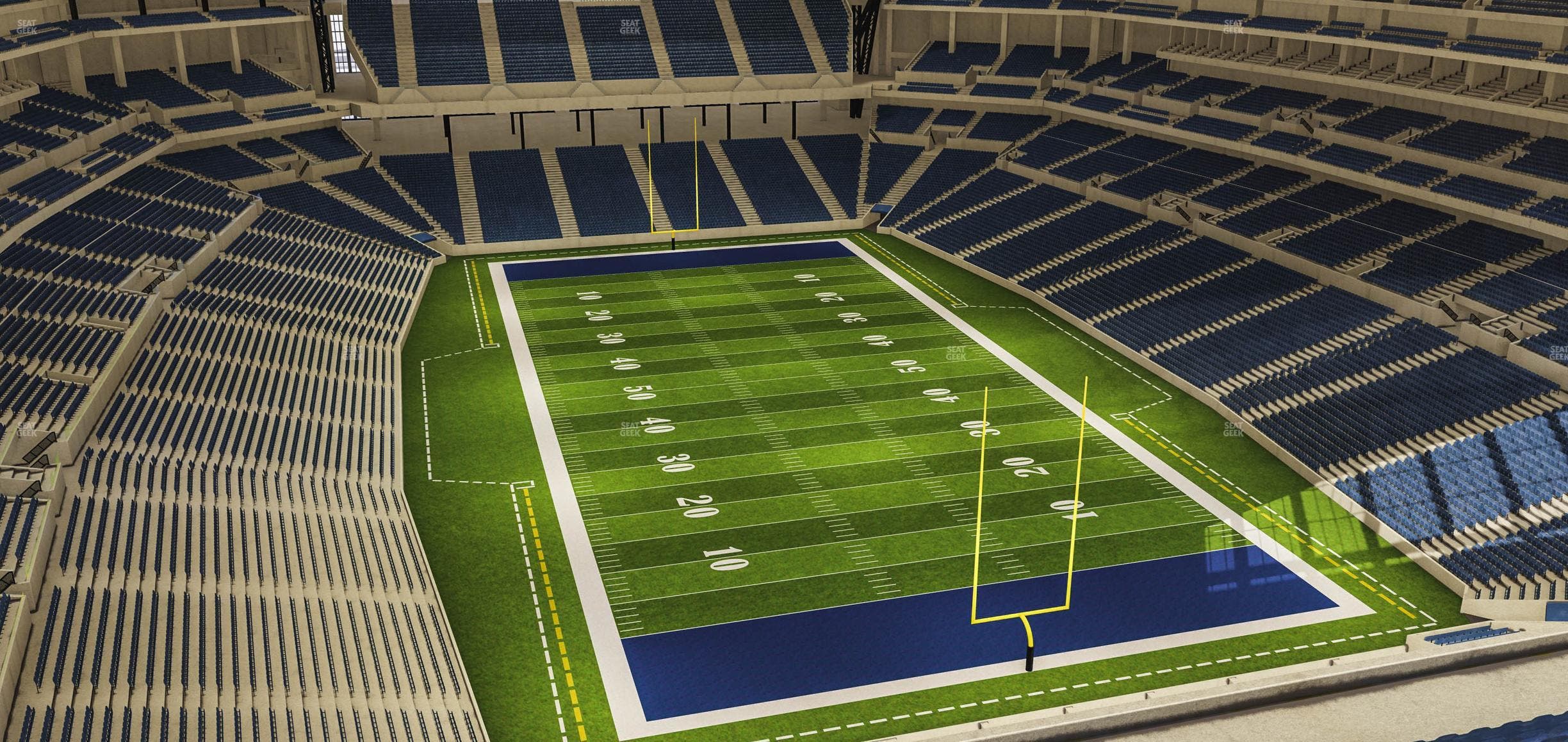 Lucas Oil Stadium - Section 629 Seat View