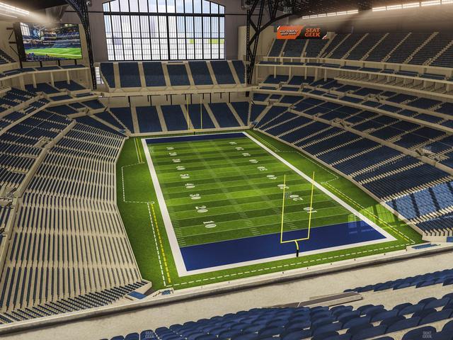 Lucas Oil Stadium - Section 629 Seat View