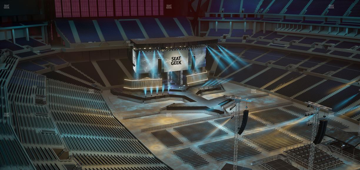 Lucas Oil Stadium - Section 632 Seat View