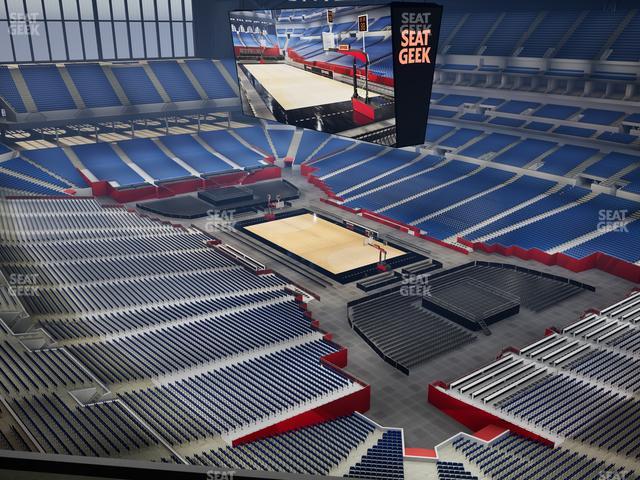 Lucas Oil Stadium - Section 632 Seat View