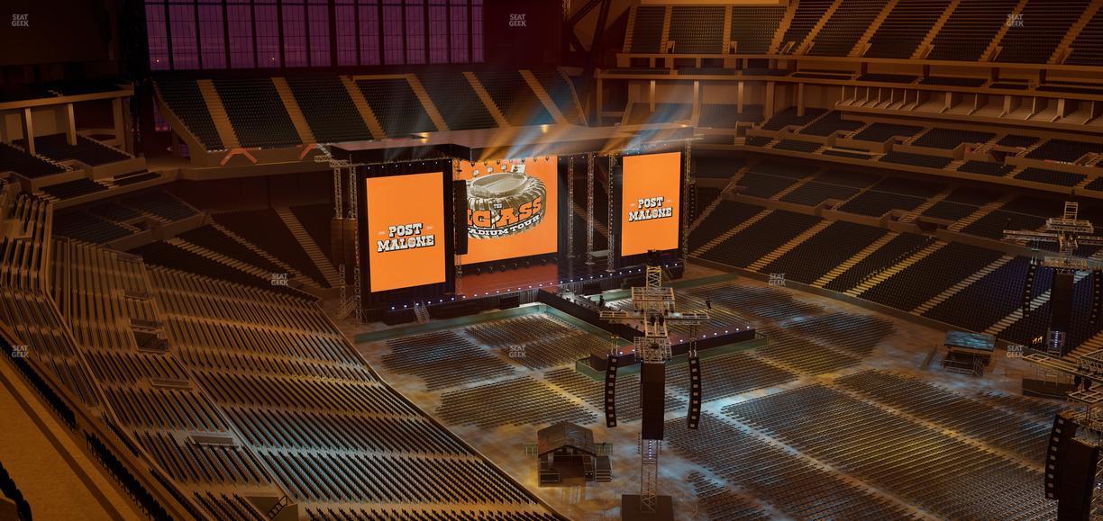 Lucas Oil Stadium - Section 633 Seat View