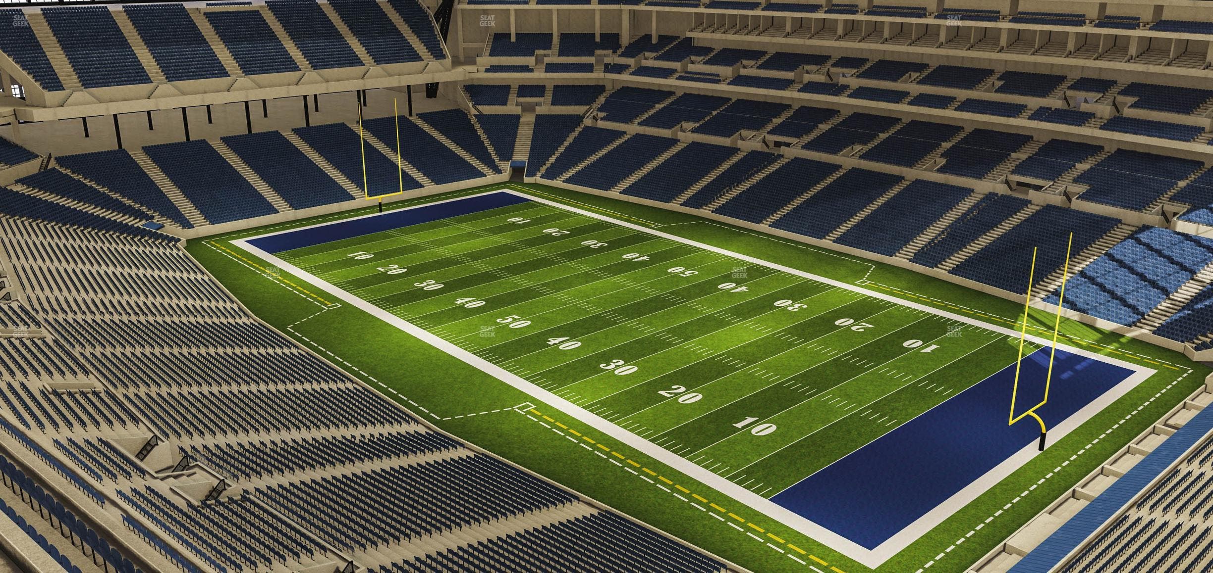 Lucas Oil Stadium - Section 633 Seat View
