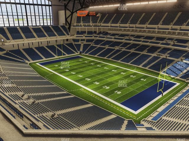Lucas Oil Stadium - Section 633 Seat View