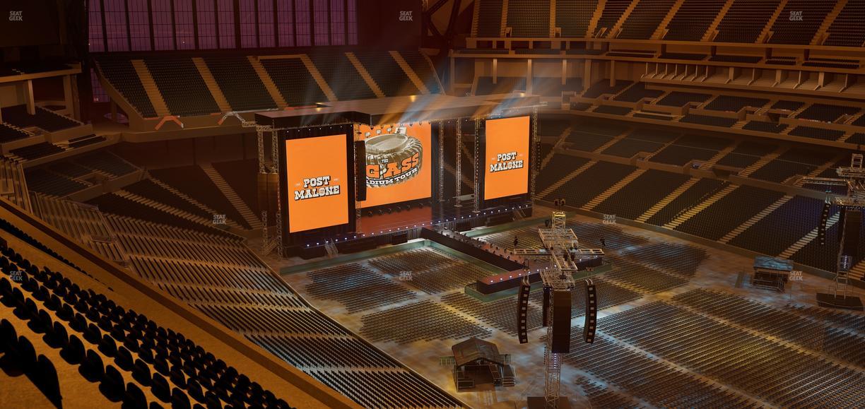 Lucas Oil Stadium - Section 634 Seat View