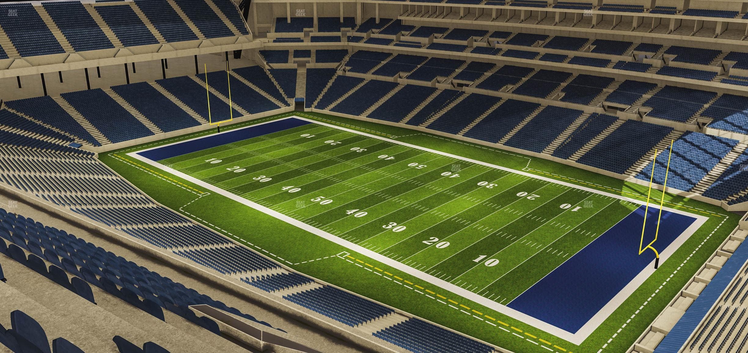 Lucas Oil Stadium - Section 634 Seat View