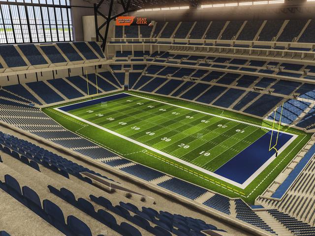 Lucas Oil Stadium - Section 634 Seat View