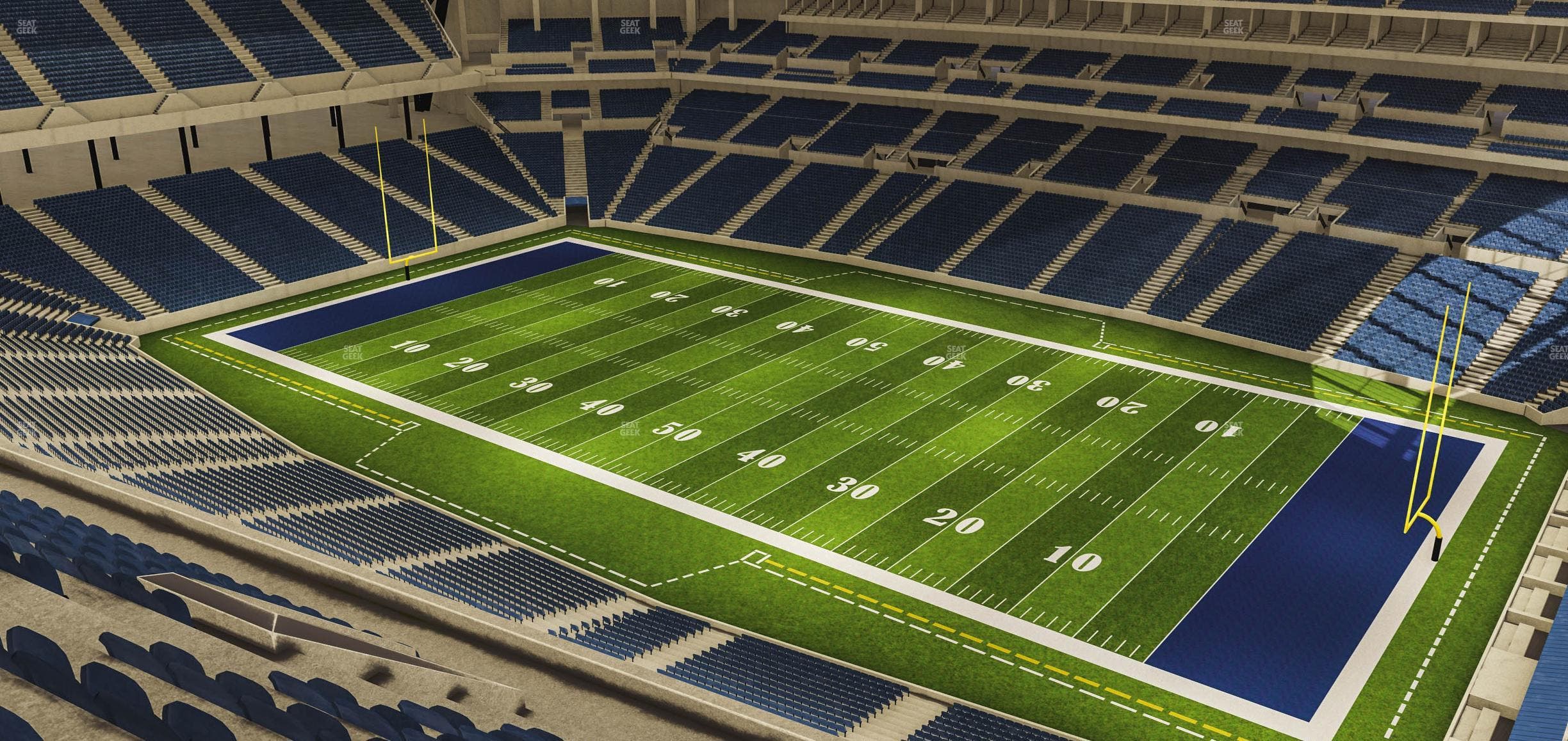 Lucas Oil Stadium - Section 635 Seat View