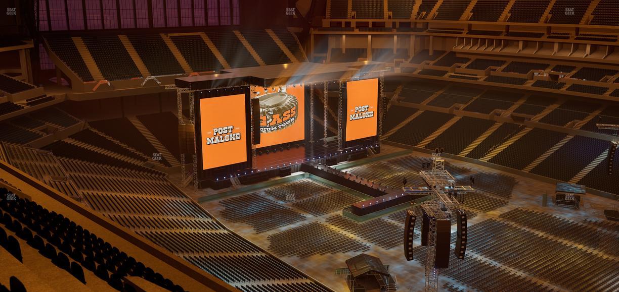 Lucas Oil Stadium - Section 635 Seat View