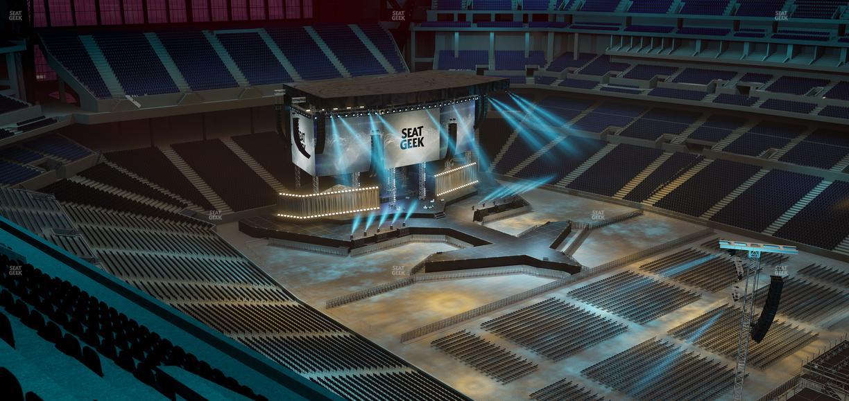 Lucas Oil Stadium - Section 635 Seat View