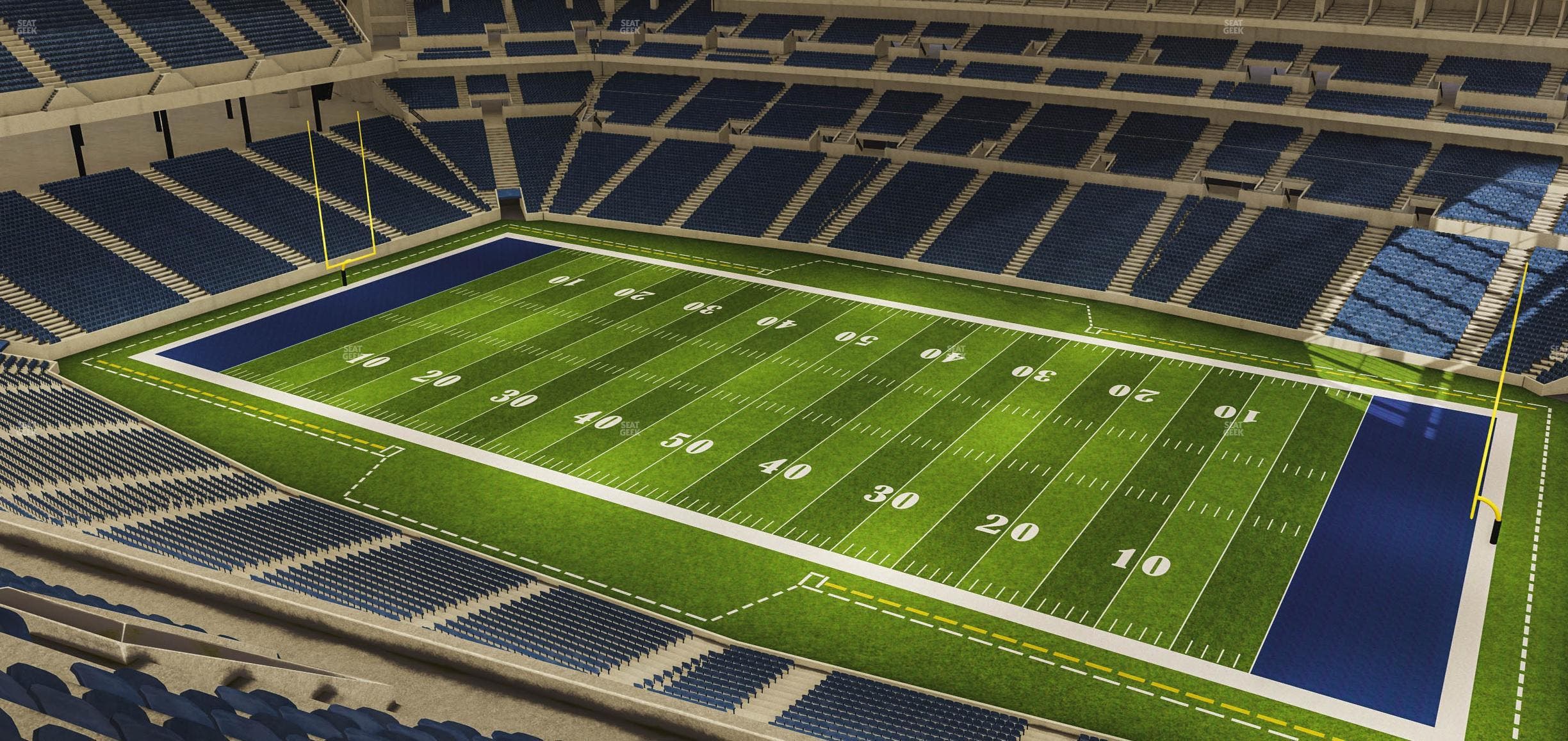 Lucas Oil Stadium - Section 636 Seat View