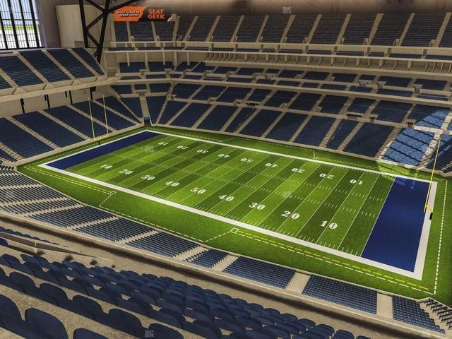 Lucas Oil Stadium - Section 636 Seat View