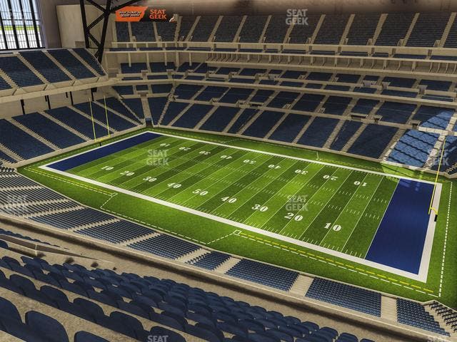 Lucas Oil Stadium - Section 636 Seat View