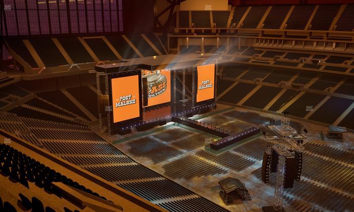 Lucas Oil Stadium - Section 636 Seat View