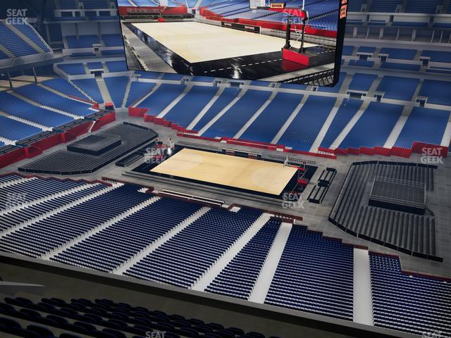 Lucas Oil Stadium - Section 637 Seat View