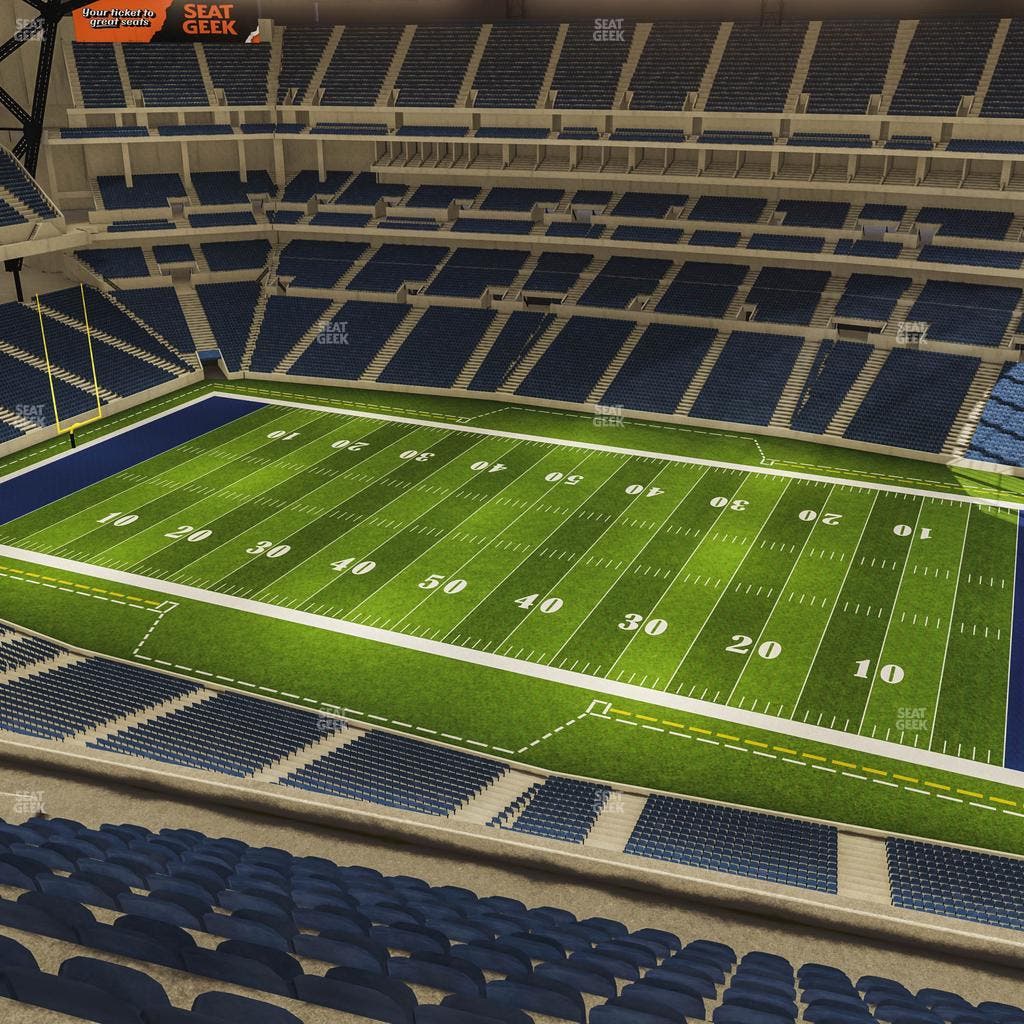 Lucas Oil Stadium - Section 637 Seat View