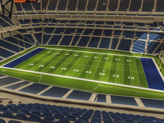 Lucas Oil Stadium - Section 638 Seat View