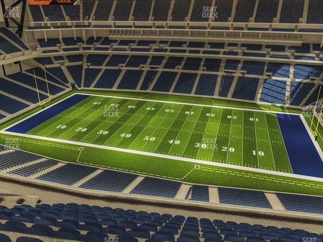 Lucas Oil Stadium - Section 638 Seat View