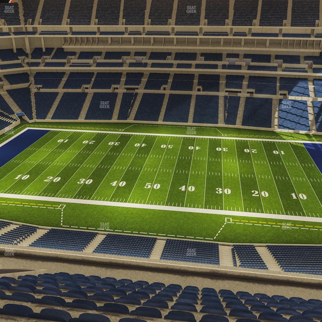 Lucas Oil Stadium - Section 639 Seat View