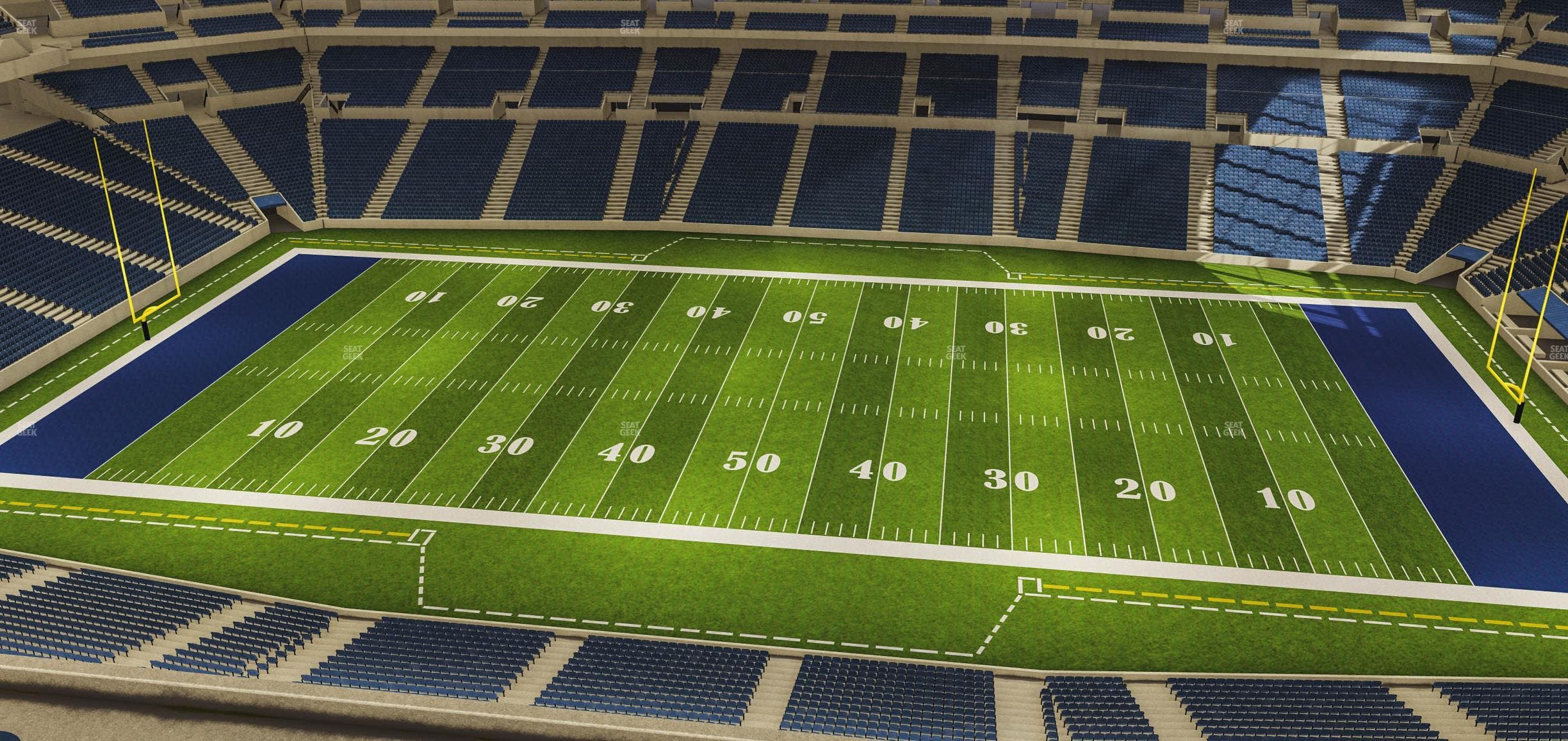 Lucas Oil Stadium - Section 639 Seat View