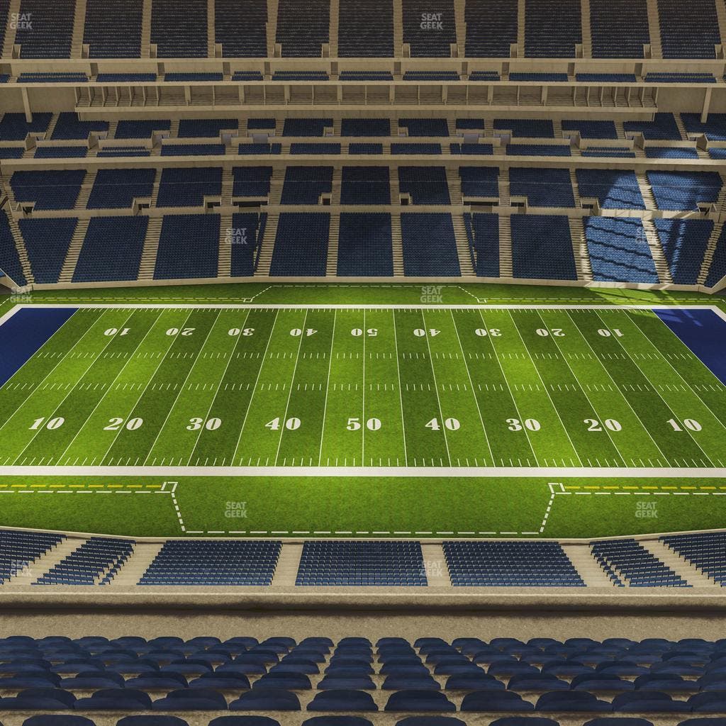 Lucas Oil Stadium - Section 640 Seat View