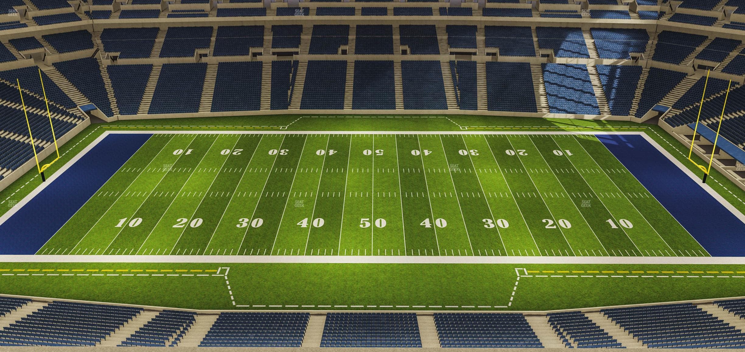 Lucas Oil Stadium - Section 640 Seat View