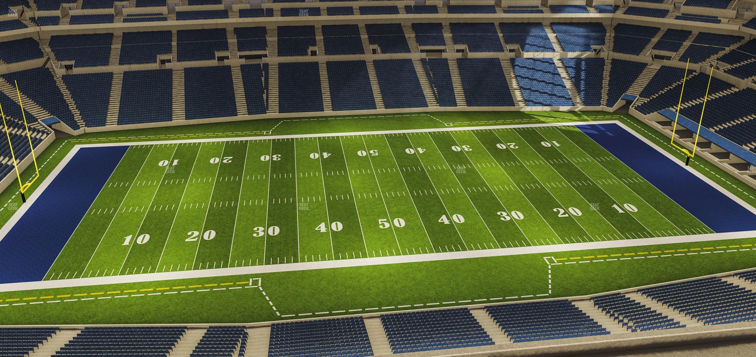 Lucas Oil Stadium - Section 641 Seat View