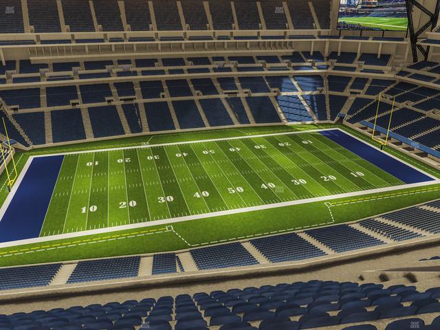 Lucas Oil Stadium - Section 642 Seat View