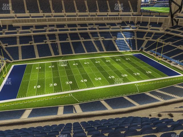Lucas Oil Stadium - Section 642 Seat View