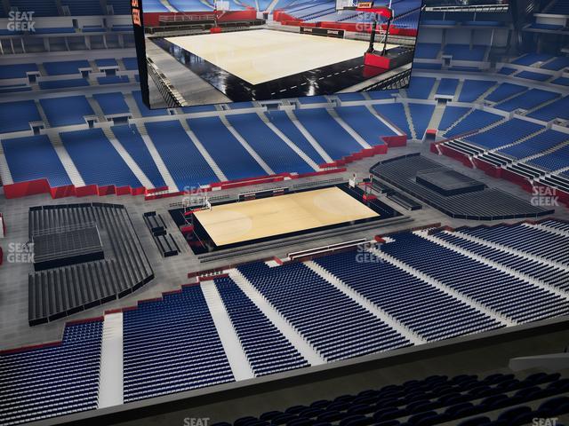 Lucas Oil Stadium - Section 643 Seat View