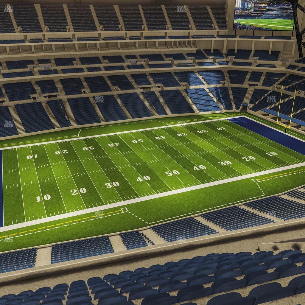 Lucas Oil Stadium - Section 643 Seat View