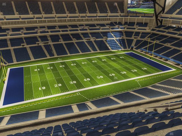 Lucas Oil Stadium - Section 643 Seat View